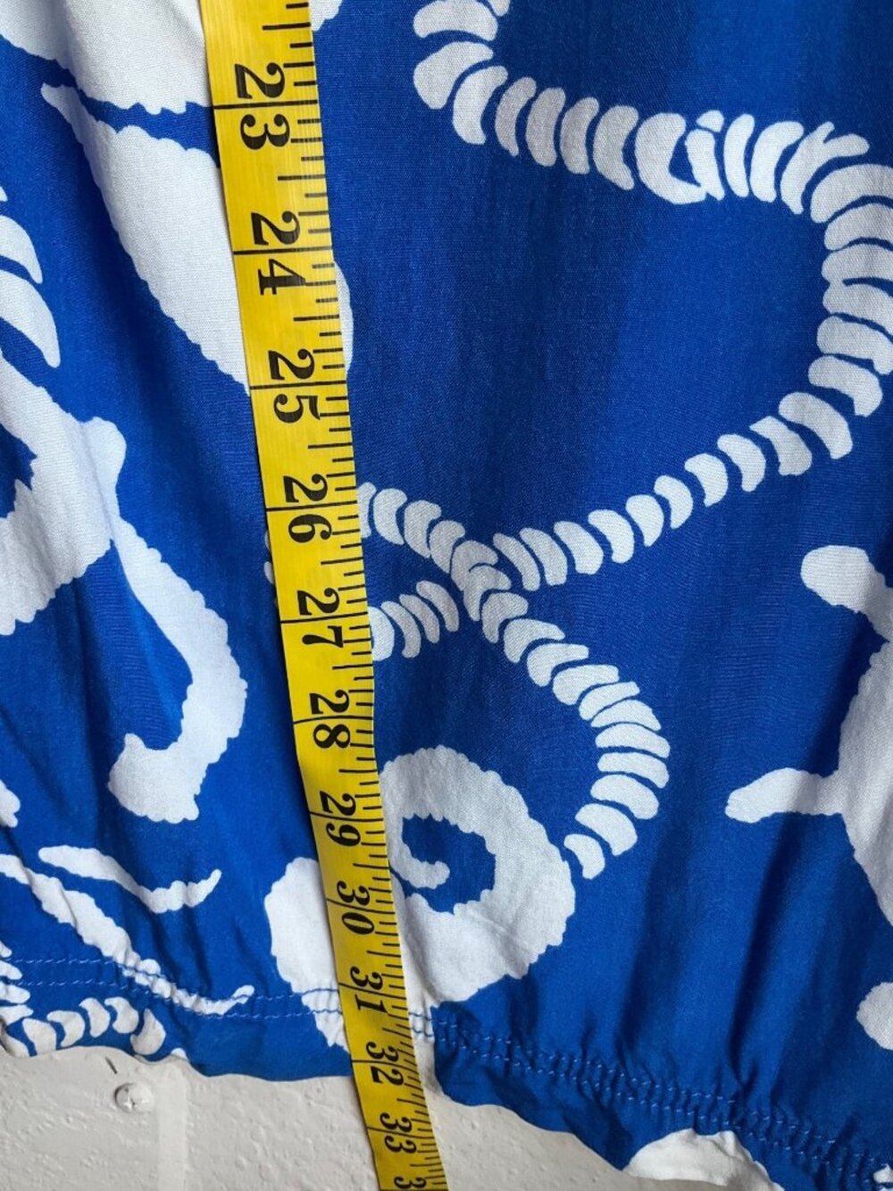 Lilly Pulitzer Schooner Blue Dock Hopper Nautical Coastal Pippa Pants Wide Leg - Picture 8 of 16